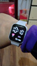 其他品牌高颜值LED手表时尚方形学生科技感超强夜光数字个性运动 太空白 实拍图