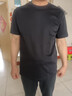 拇指白小T【水光魔术】二代三防短袖T恤春夏新款纯棉经典上衣 藏青男 L 实拍图