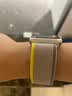 PZOZ适用于苹果手表海洋硅胶亲肤防水表带apple watch高山回环透气腕带iwatch运动野径尼龙编织手表带 米黄色-野径回环表带 38/40/41/42mm【特价清仓】 实拍图