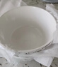 泰鑫兴10英寸（26cm）2只装陶瓷釉下彩白盘自助餐盘牛排盘浅盘 实拍图