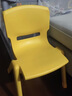 禧天龙靠背椅子家用加厚娃娃板凳宝宝小坐椅幼儿园塑料防滑可叠放小凳子 大号亮丽黄 1个装【升级脚套防滑】 【优选PP原料】 实拍图