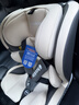 Heekin德国 儿童安全座椅汽车用0-4-12岁婴儿宝宝360度旋转ISOFIX硬接口 时尚灰(ISOFIX+360度旋转) 实拍图
