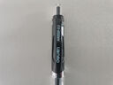得力（deli）S01升级黑金款 大容量弧度收口按动中性笔办公笔水笔 0.5mm子弹头黑色 3支/盒S01Pro-3 实拍图