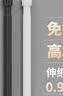 帘香客伸缩杆免打孔晾衣杆挂衣杆浴帘杆白色90-160加厚管径高承重免钉撑杆卫生间门帘杆租房免钉长度可调节 实拍图