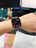 Apple/苹果 Watch S11 智能手表GPS款42毫米银色铝金属表壳雾紫色运动型表带S/M MEUT4CH/B 实拍图