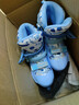 斯威（SWAY）轮滑鞋儿童专业溜冰鞋男女童初学者可调节直排轮成人滑冰旱冰鞋 蓝叶【全包壳+双芭扣】头盔护具 M (适合6-12岁)日常鞋码32-36 实拍图