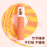 得力（deli）机械计数竹节跳绳儿童泡棉手柄学生中考训练跳绳 橙 实拍图