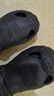稻草人洞洞鞋男士钓鱼凉鞋工装户外穿运动大码防滑涉水沙滩拖鞋黑 42-43 实拍图