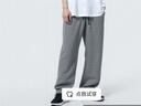 班尼路（Baleno）休闲裤男装秋季重磅运动美式宽松简约肌理感垂感直筒学生阔腿裤子 实拍图