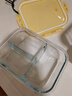希乐扣Cilock玻璃饭盒上班族带饭 微波炉可加热餐盒大容量保鲜盒 单只大长三隔 实拍图
