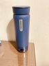 飞利浦 (PHILIPS)烧水杯便携式烧水壶电热水杯恒温杯加热水杯旅行烧水壶电热水壶保温杯加热杯三代 0.42L 全新升级【恒温】烧水杯 深蓝色 实拍图