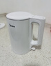 美的（Midea）电热水壶家用烧水壶泡茶0涂层食品级304不锈钢自动断电双层防烫全钢无缝1.5L大容量 MK-HJ1566 实拍图