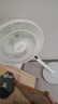 美的（Midea）【幸运草安睡1S】一级能效直流变频声控电风扇家用遥控卧室静音落地扇台式桌面抗菌大风力转页扇 实拍图