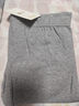 红豆内衣男纯棉全棉保暖裤舒适柔软弹力透气单条秋裤 浅麻灰 实拍图