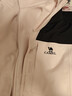 骆驼（CAMEL）三防冲锋衣户外登山服防水防风防污三合一保暖时尚运动外套 A9W114120-1X，木黛色/幻影黑女 L 实拍图