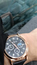 正品男士手表高档休闲石英表简约气质男表皮带高颜值罗马时尚腕表 军团款 实拍图