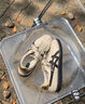 Onitsuka Tiger鬼塚虎男女款复古德训鞋轻便透气运动休闲板鞋TOKUTEN 1183B938 白色/黑色 42.5 实拍图