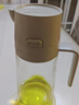 双枪油壶厨房家用不挂油玻璃自动开合油罐食用油酱油瓶醋油瓶650ml 实拍图