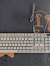 银雕(YINDIAO) KM500有线发光键盘鼠标 机械手感游戏电竞笔记本台式电脑外设 薄膜键鼠套装 白蓝 实拍图