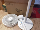 美的（Midea）【闪拆系列】一键闪电拆装直流变频家用语音电风扇一级能效轻音落地扇大风力卧室立式电扇SDJ30BC 实拍图