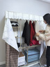 小匠材布衣柜简易衣柜免安装衣橱加粗钢管衣柜出租房收纳大容量双人衣橱 实拍图