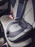 优乐博德国儿童安全座椅3-12岁大童汽车增高垫简易便携坐垫isofix硬接口 灰色（i-size认证+调节高度） 实拍图