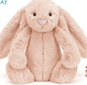 Jellycat害羞乳白色邦尼兔动物毛绒玩偶安抚玩偶娃娃送礼520礼物 害羞粉色邦尼兔 Medium 实拍图
