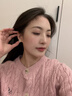 唐后（TH）唐后天然珍珠纯银耳钉满钻蝴蝶结日常送礼轻奢约会耳饰情人节礼物 实拍图