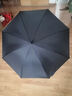 TCAI加大雨伞定制logo广告长柄大号超大商务男礼品定做印字图案标志 加大120cm八骨纤维骨黑色 实拍图