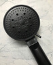 增压花洒喷头黑武士魔幻五档淋浴花晒头淋雨喷淋花酒超强单热水器 黑武士硬刺花洒1个 实拍图