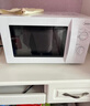 美的（Midea）快捷微波炉 家用小型 360°转盘加热 旋钮操控 易洁内胆（M1-L213B） 实拍图