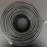 山泽六类屏蔽网线 8米千兆宽带连接线 CAT6类工程家用电脑网络线8芯双绞抗干扰成品跳线 黑色SF6080 实拍图