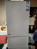海尔（Haier）217L三门小冰箱节能省电除菌低噪白色BCD-217LHC3E0WV 实拍图