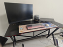 奥伦福特  电脑桌台式家用电竞游戏桌办公书桌简约书房写字桌子 碳纤维纹路单桌-120*60 升级款电竞桌 实拍图