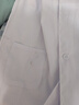 胜丽 白大褂工作服实验室化学大学生实验服医院专用男女生长袖纽扣袖口款 BC406W XL码 实拍图
