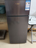 荣事达（Royalstar）小冰箱迷你小型家用冷藏冷冻宿舍寝室出租房双门电冰箱节能省电 158灰色【节能省电 一级能效】86L 实拍图