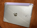 【追剧必备】2025新款ipadair7保护壳透明11代保护套5Pro带笔槽3Y苹果平板防弯摔全包轻薄亚克力 【星云紫】Y型三角结构/稳固支撑/带笔槽 iPad Air1Air2（9.7英寸） 实拍图
