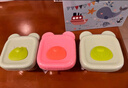 葆氏婴儿辅食盒玻璃可蒸煮储存盒家用冷冻格保鲜蛋糕模具辅食碗3个装 实拍图