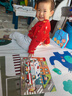 弥鹿（MiDeer）进阶拼图幼儿早教纸质大块拼图4阶-交通工具(收纳袋款)儿童礼物 实拍图