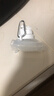 莱贝（RYBACK）便携运动水壶折叠硅胶水杯户外饮水壶骑行跑步登山防摔防漏软水瓶 白色500ml 实拍图