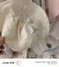 婴儿帽子无骨可爱渔夫帽春秋宝宝a类抽绳帽小头围防晒薄款遮阳帽 菠萝兔子-蓝色 建议3-24个月/头围42-48cm 实拍图