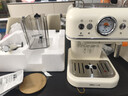 小熊（Bear）咖啡机 家用小型半自动意式 胶囊可用冷热双萃20Bar泵压 压力计 自动打奶泡 小白咖E12S7 实拍图