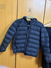 迷你巴拉【防水透湿】男女童保暖连帽三防保暖儿童羽绒外套2025年秋冬新款 冰蓝80935 【白鸭绒-1000+洁净度】 140 【充绒量59.1g】 实拍图