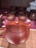 百年利永宜兴紫砂壶纯全手工原矿大红袍西施壶功夫茶具泡茶壶一壶两杯套装 实拍图