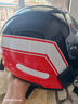 YOHE摩托车电动车头盔男女通用电动车安全帽3C认证头盔DK8 赤焰黑红 大码（L） 实拍图