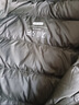 京东京造【air零压排骨羽绒】轻薄羽绒服男外套冬90鸭绒立领曜石黑2XL 实拍图