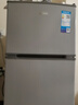 美的（Midea）112L两门小冰箱灰色双温小冰箱迷你家用宿舍租房灵活摆放节能低音深冷速冻 BCD-112CM 实拍图