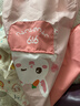 9i9宝宝吃饭罩衣防泼水长袖幼儿园画画衣婴童反穿衣防脏加长粉兔A50 实拍图