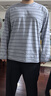 蕉内（Bananain）棉棉305H男女士睡衣睡裤纯棉情侣家居服套装春夏季长袖长裤不闷汗 【男士】雪蓝条纹 2XL 实拍图