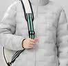 雪中飞羽绒服女短款2025冬季韩版修身百搭轻薄90绒外套高级灰M 实拍图